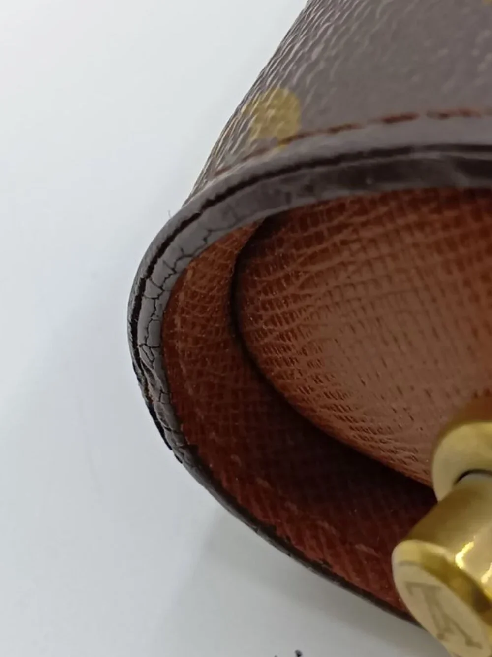 Louis Vuitton Monogram Orcee Second Bag Brown Pocket Sticky